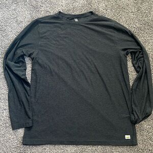 Vuori Strato Tech Tee - Long Sleeve - Black
